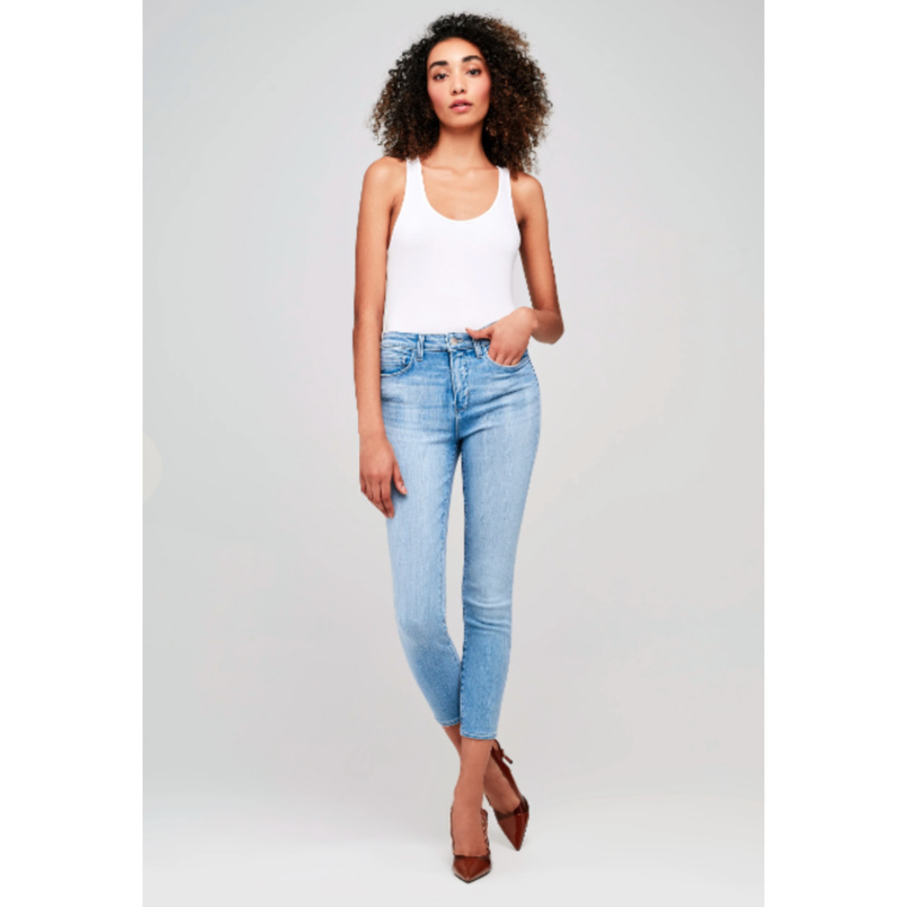 L'agence Nwot Blue Bellevue High Rise Margot Skinny Denim Jeans Womens Size 23